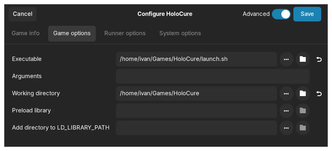 Вспомогательный скрипт как исполняемый файл